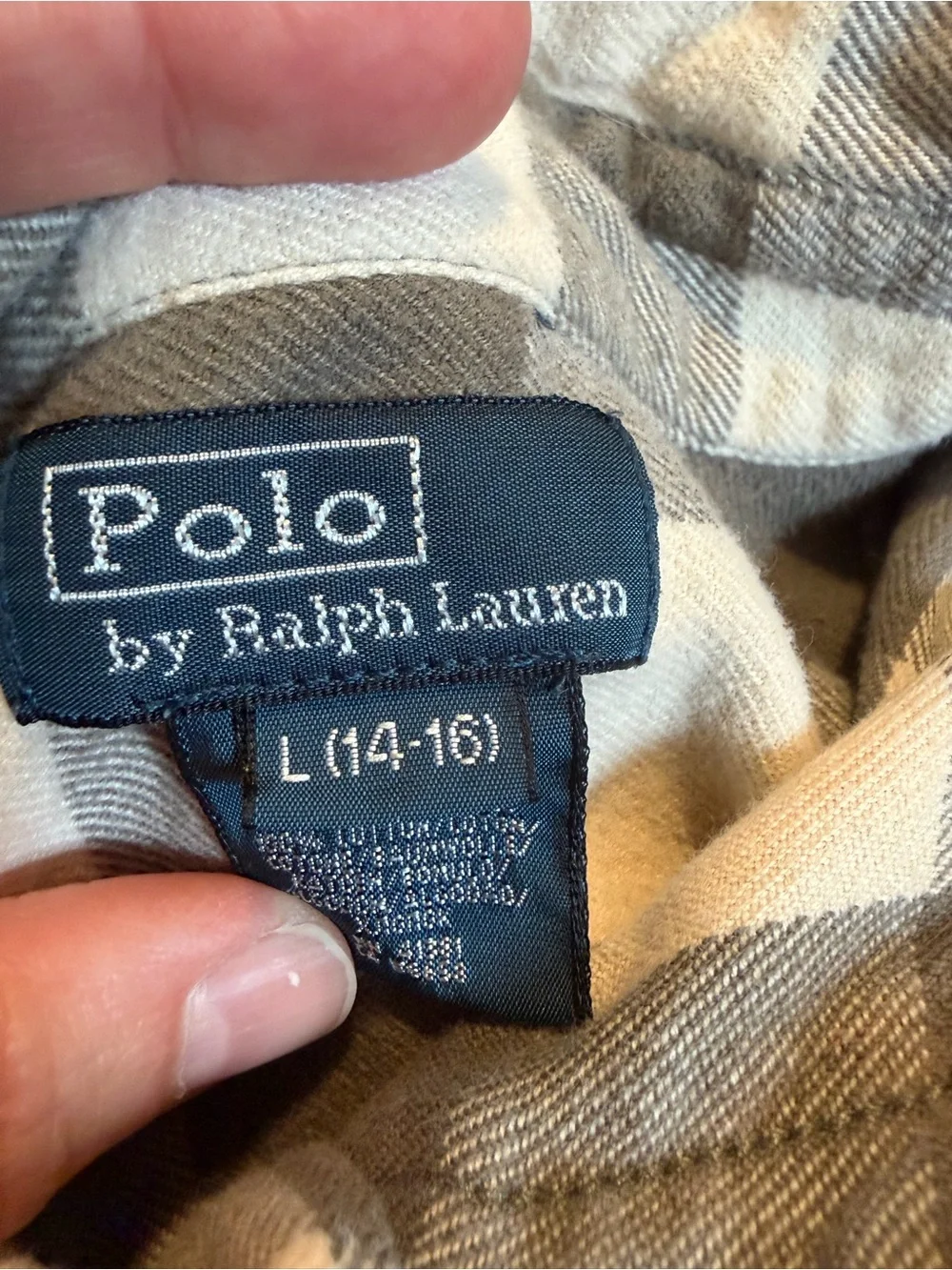 Ralph Lauren lightweight flannel